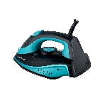 Утюг BRAYER BR4019 голубой/черный, 2400 Вт, 25 г/мин, 140 г/мин, 320 мл
