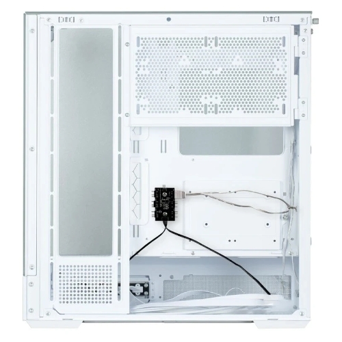 Компьютерный корпус ZALMAN P40 Prism Plus, ATX, белый, WINDOW, 3xCombo (3.5'' or 2.5