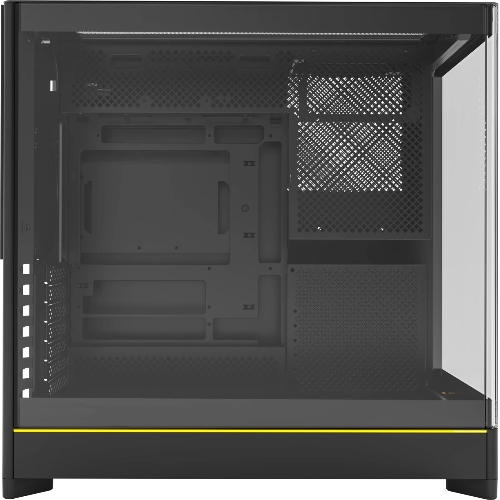 Компьютерный корпус Montech HS02 черный без БП ATX 4x140мм 2xUSB 3.0 1xUSB3.1 audio bott PSU