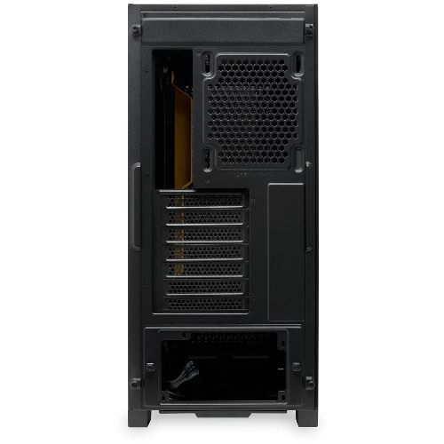 Компьютерный корпус без блока питания Case HSPD M541, Mesh Mid Tower, черный, TG, 0.7 SPCC, no fans, ATX, mATX, mITX, 170/405/210мм, 2x2.5