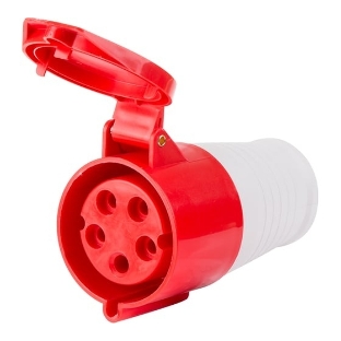 Розетка Rexant 225 переносная 3Р+РЕ+N 32А 380 В IP44