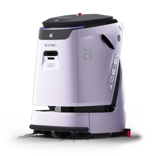 Сервисный робот-уборщик Agibot C5