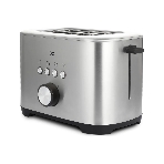 Тостер BQ T1010 чёрный/нержавеющая сталь, 800 Вт, 2 слота