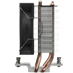 Кулер для процессора PCCooler R200 S115X/1200/1700/AM4/AM5 (TDP 110W, 90мм Non LED Fan, 2 тепловые трубки 6мм, 2200RPM, 28,3dBa)