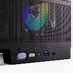 Компьютерный корпус ABR MINI PRO (1хUSB 3.0, 1хUSB Type-C, HD Audio, 4xRGb Fan, ATX, Micro-ATX, ITX)