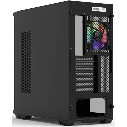 Компьютерный корпус ZALMAN Z10 PLUS, ATX, черный, WINDOW, 2x3.5