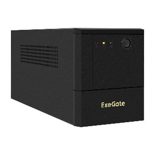 Источник бесперебойного питания ExeGate Power NB-2200.LED.AVR.8C13 (2200VA/1300W, LED, AVR, 8*C13, батарея 12V 9Ah - 2 шт., металлический корпус, Black)