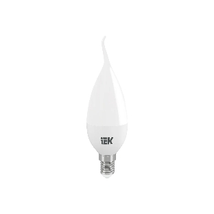 Лампа cветодиодная IEK LLE-CB35-5-230-30-E14 ECO CB35 свеча на ветру 5Вт 230В 3000К E14