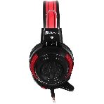 Проводные наушники Oklick HS-G300 черный/красный, полноразмерные, Jack 3.5 мм