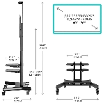 Стойка для телевизора с кронштейном ONKRON TS1552 40
