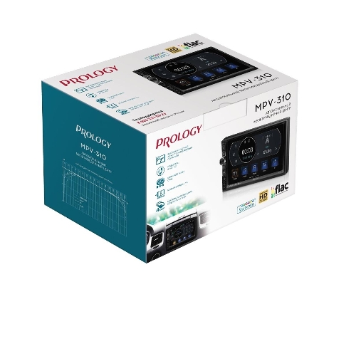 Автомагнитола Prology MPV-310, 2 DIN, 7