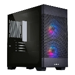 Компьютерный корпус Lian-Li Lancool 205M Mesh черный без БП ATX 2xUSB 3.0 audio bott PSU