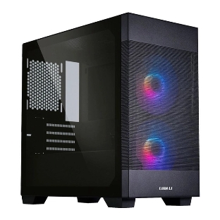 Компьютерный корпус Lian-Li Lancool 205M Mesh черный без БП ATX 2xUSB 3.0 audio bott PSU