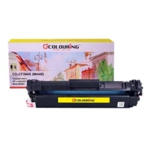 Картридж лазерный Colouring CG-CF244X (№44X) черный (2000 копий) для принтеров HP LaserJet Pro M15/M15a/M28a/M28w