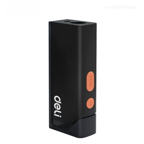 Лазерный дальномер Deli DL331140 Home Series черный диапазон измерений 0,05~40м, точность измерения ±3мм, 370 мАч, OLED дисплей, Type-C, вес 48 грамм, эксклюзивный дизайн