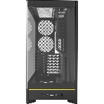 Компьютерный корпус Montech HS02 черный без БП ATX 4x140мм 2xUSB 3.0 1xUSB3.1 audio bott PSU