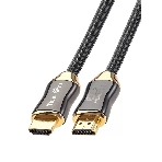 Кабель HDMI 19M/M,ver. 2.1, 8K@60 Hz 2m метал разъемы, нейлоновая оплетка Telecom TCG300-2M