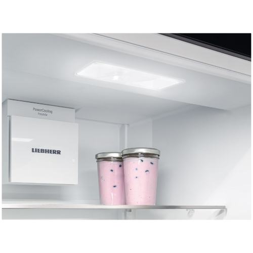 Холодильник Liebherr Pure CNsdc 5703-22 001 серебристый SmartSteel двухкамерный 266/94л морозилка снизу