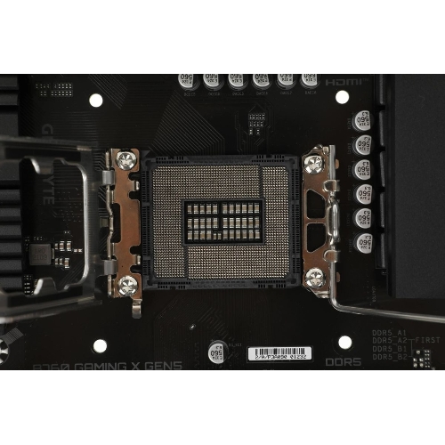 Материнская плата Gigabyte B760 GAMING X GEN5, LGA1700, Intel B760, 4xDDR5, 4xSATA, 3xM.2, 1xPCIe 5.0 x16, 2xPCIe 3.0 x1, 1xHDMI, 1xDP, 1x2.5Gb LAN, 1xUSB-C 5Gbps, 1xUSB-A 10Gbps, 1xUSB-A 5Gbps, 5xUSB-A 2.0, 6x3.5 мм, 7.1, ATX