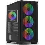 Компьютерный корпус ZALMAN Z10 PLUS, ATX, черный, WINDOW, 2x3.5