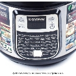 Мультиварка Endever Vita-95, мощность 1000 Вт, черный/стальной, емкость 5л, 45 авторежимов работы, книга рецептов