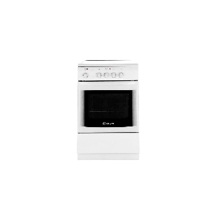 Плита электрическая De Luxe 506004.04ЭС белый, конфорок 4 шт, духовка 60 л, 50 см x 87 см x 60 см