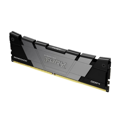 Оперативная память Kingston Fury Renegade Black, DDR4, 16Gb (1x16Gb), 3600MHz, CL16, DIMM, с радиатором, черный