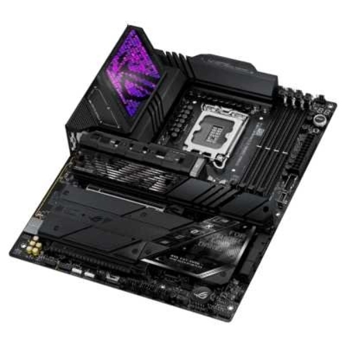 Материнская плата ASUS ROG STRIX Z890-E GAMING WIFI, LGA 1851, Intel Z890, 4xDDR5, 4xSATA, 7xM.2, 1xPCIe 5.0 x16, 1xPCIe 4.0 x16, 1xHDMI, 1xDP, 2xUSB-C Thunderbolt 4, 7xUSB-A 3.2 Gen 2, 3xUSB-A 3.2 Gen 1, 2xUSB-C 3.2 Gen 2x2, 1x 5Gb LAN, 2x3.5 мм, 7.1, ATX