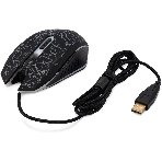 Мышь проводная Oklick 896G черный, 12800 dpi, USB, кнопки - 5