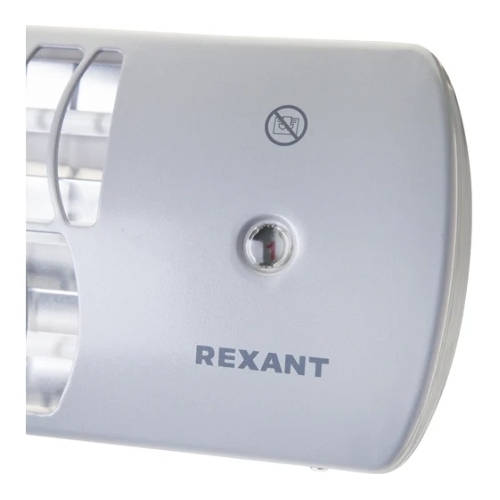 Обогреватель инфракрасный панельный Rexant серый, кварцевый, 1500 Вт, 20 м2, 3 режима обогрева
