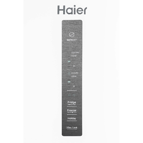 Холодильник Haier CEF537AWD белый двухкамерный 263/105 л морозилка снизу, No Frost