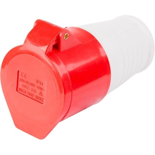 Розетка Rexant 225 переносная 3Р+РЕ+N 32А 380 В IP44