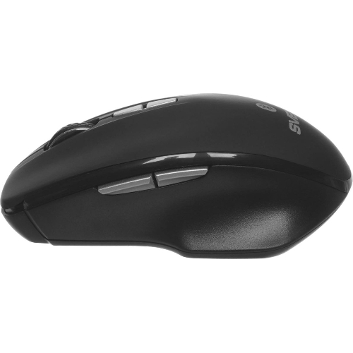 Мышь беспроводная SVEN RX-590SW черный, 1600 dpi, радиоканал, Bluetooth, USB, кнопки - 7