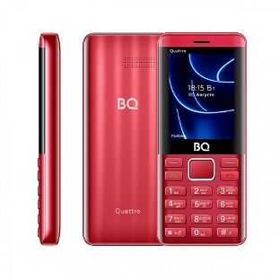 Мобильный телефон BQ 2453 Quattro красный