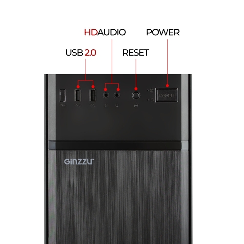 Компьютерный корпус Ginzzu A420 ATX