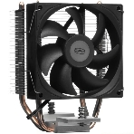 Кулер для процессора PCCooler R200 S115X/1200/1700/AM4/AM5 (TDP 110W, 90мм Non LED Fan, 2 тепловые трубки 6мм, 2200RPM, 28,3dBa)