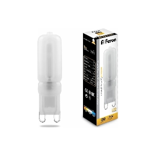 Лампа светодиодная Feron LB-431 7W 230V G9 2700K