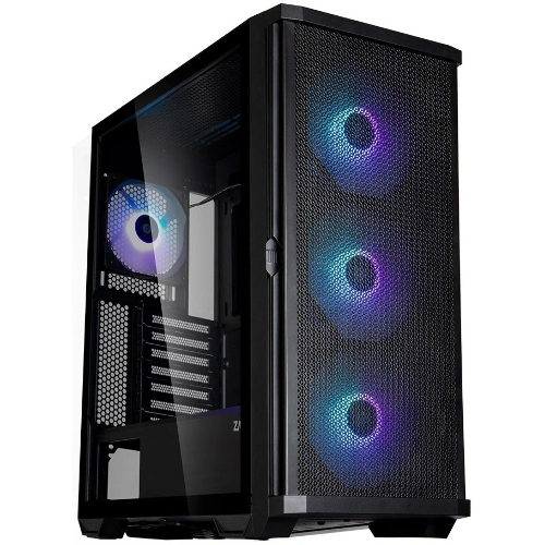 Компьютерный корпус ZALMAN Z10 PLUS, ATX, черный, WINDOW, 2x3.5