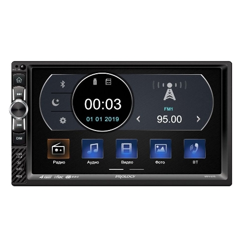 Автомагнитола Prology MPV-310, 2 DIN, 7