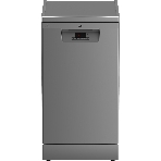 Посудомоечная машина Beko BDFS15020S, серебристый, 44.8 см, 10 компл., сушка конденсационная, 49 дБ, класс A