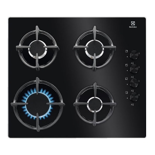 Газовая варочная панель Electrolux KGG6407K черный