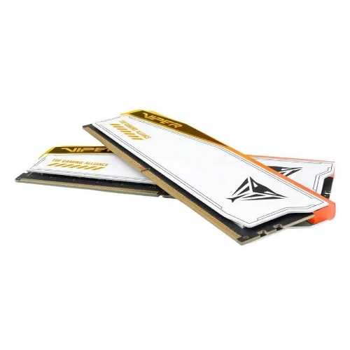 Оперативная память Patriot Viper Elite 5 TUF Gaming, DDR5, 48GB (2x24 GB), 6000 MHz, CL36, DIMM, радиатор, RGB, белый