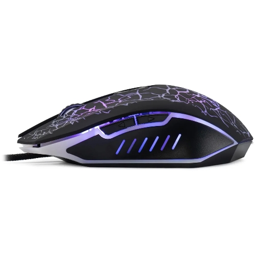 Мышь проводная Oklick 896G черный, 12800 dpi, USB, кнопки - 5