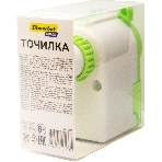 Точилка для карандашей механическая Silwerhof Color, 1 отверстие, зеленый