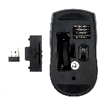 Мышь беспроводная Dialog Comfort MROC-17U черный, 1200 dpi, радиоканал, USB, кнопки - 3