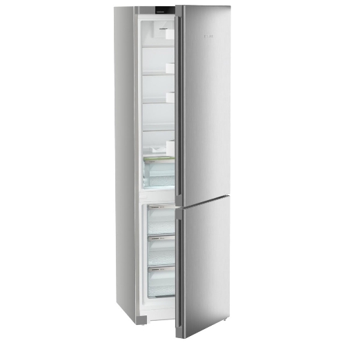 Холодильник Liebherr Pure CNsdc 5703-22 001 серебристый SmartSteel двухкамерный 266/94л морозилка снизу