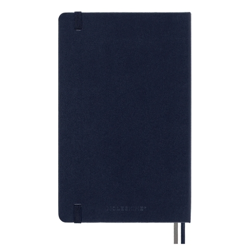 Блокнот Moleskine CLASSIC EXPENDED QP062EXPB20 Large 130х210 мм 400 стр. нелинованный твердая обложка синий сапфир