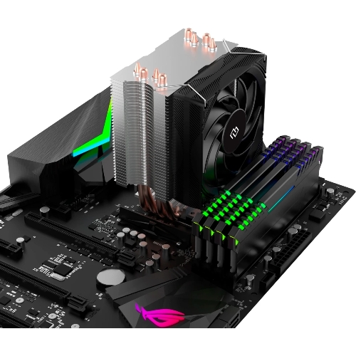 Кулер для процессора Digma D-CPC150-PWM1 Soc-AM5/AM4/1200/1700/1851 4-pin Al+Cu 150W Ret