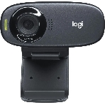 Веб-камера Logitech C310 HD 1280x720, 30 кадр/с, USB Type-A, микрофон (шумоподавление), автоосвещение, универсальное крепление