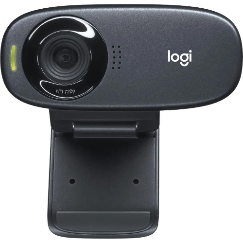 Веб-камера Logitech C310 HD 1280x720, 30 кадр/с, USB Type-A, микрофон (шумоподавление), автоосвещение, универсальное крепление